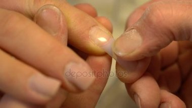 Şevval Özçelik Güzellik tırnak uzatma için prosedür