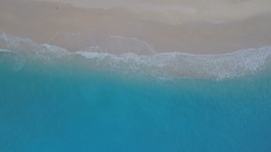 Havadan görüntüleri batık Bay Navagio Beach, Zakynthos