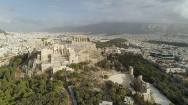 Yunanistan Atina antik kale Akropolisi