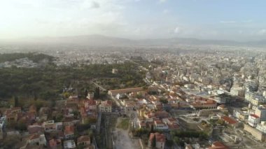 Antik Agora Atina havadan görünümü