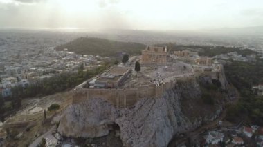 Yunanistan Atina antik kale Akropolisi