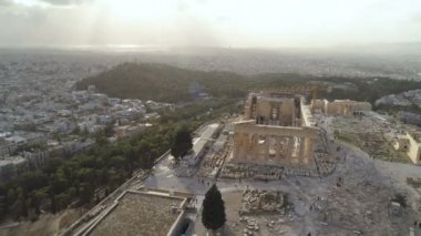 Yunanistan Atina antik kale Akropolisi