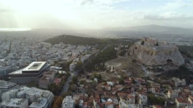Yunanistan Atina antik kale Akropolisi
