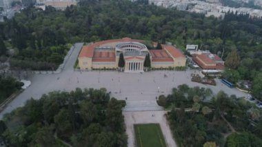 Atina'da Zappeion havadan görünümü