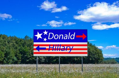 seçim, hillary veya donald anı