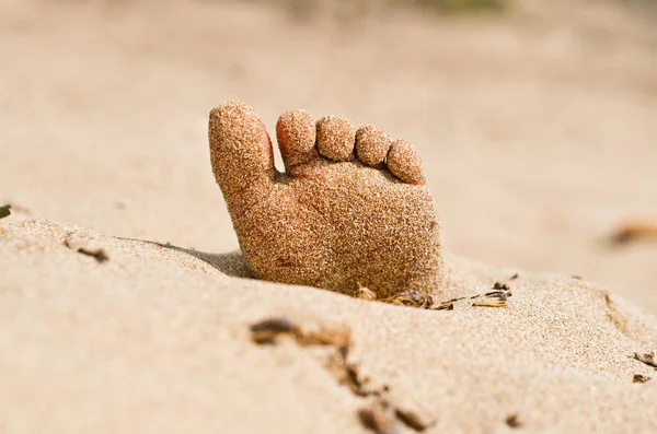Lijkstijfheid op het strand — Stockfoto