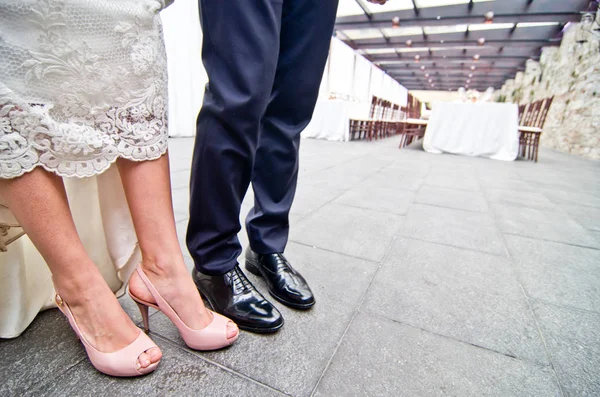 Chaussures pour un mariage — Photo