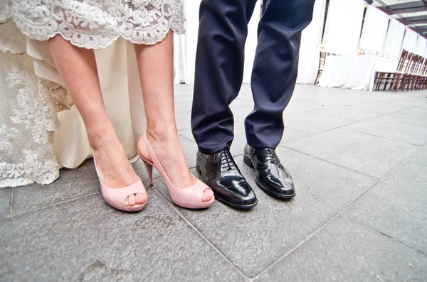 Chaussures pour un mariage — Photo