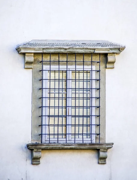 Bella Finestra Edificio Storico Importante Storia Arte Architettura — Foto Stock