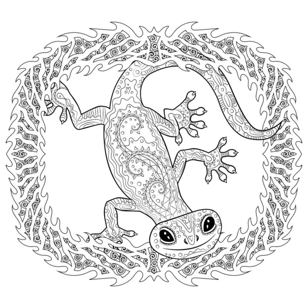 ページをページにgeckoでパターン化. — ストックベクタ