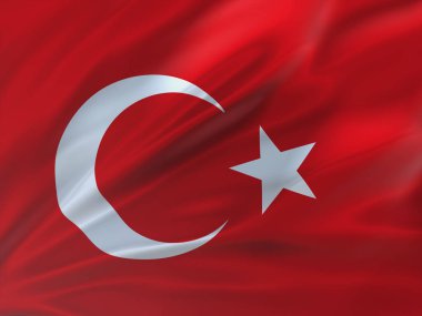 Türkiye'nin güzel sallıyor Bayrak.