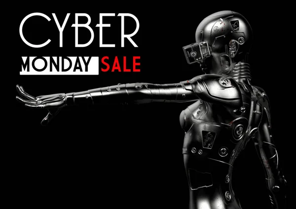 Cyber monday deals design,  illustration  graphic — Stock Photo, Image