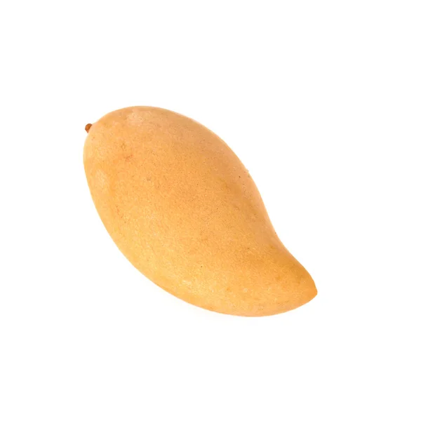 Φρούτα μάνγκο απομονωμένα σε λευκό φόντο — Φωτογραφία Αρχείου