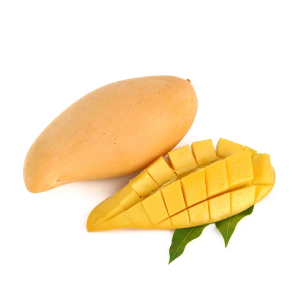 Mango fruit isolated on white background — Stock Photo, Image