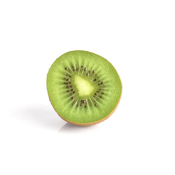 Kiwi fructe izolate pe fundal alb — Fotografie, imagine de stoc