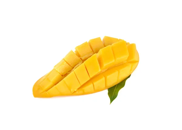 Mango Fruit Isolated White Background — Stock Photo, Image