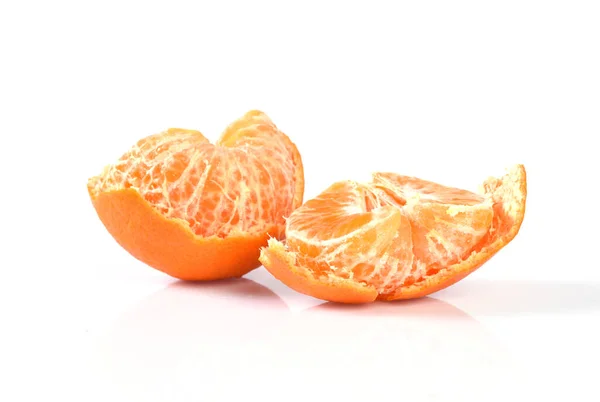 Orange Fruit Isolated White Background — Stock Photo, Image