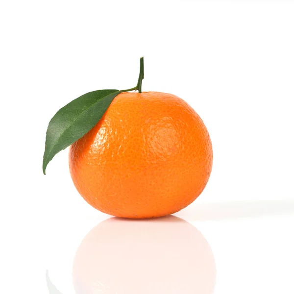 Orange Fruit Isolated White Background — Stock Photo, Image