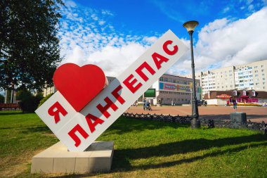 Kalp ile tasarlayın. Ben Langepas seviyorum .