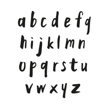 alfabe harfleri desen 