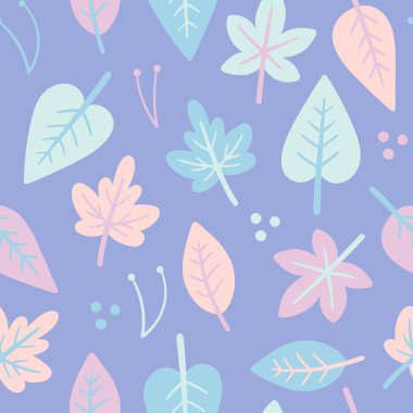 renkli farklı sonbahar yaprakları