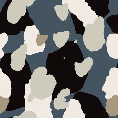 Fırça ile soyut seamless modeli  