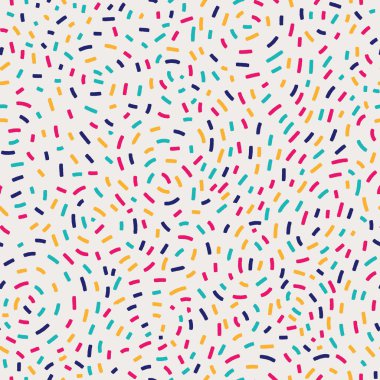 Küçük çizgiler ile soyut seamless modeli. 