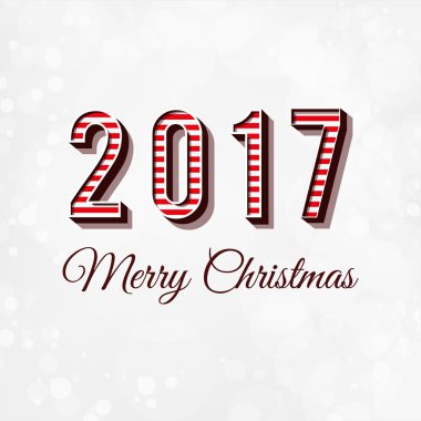 Mutlu yeni yıl kartı 2017