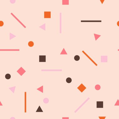 kaotik geometrik şekiller