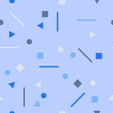 kaotik geometrik şekiller