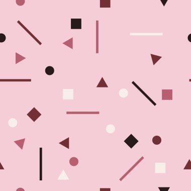 kaotik geometrik şekiller