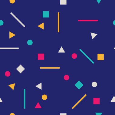 kaotik geometrik şekiller