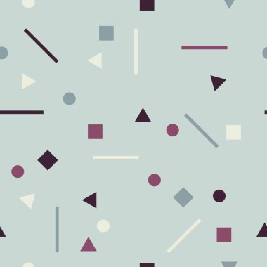 kaotik geometrik şekiller