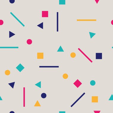 kaotik geometrik şekiller