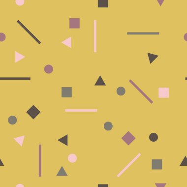 kaotik geometrik şekiller