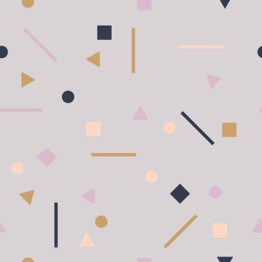 kaotik geometrik şekiller