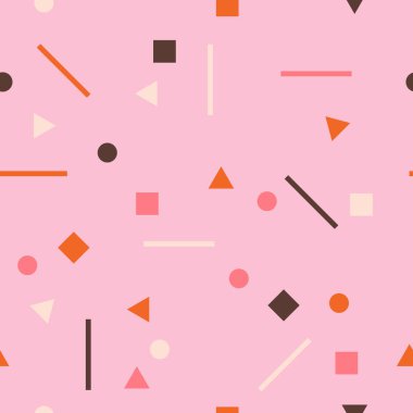 kaotik geometrik şekiller