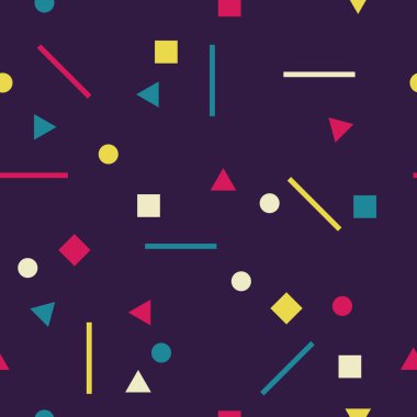 kaotik geometrik şekiller