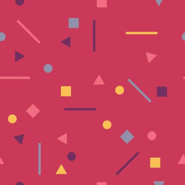 kaotik geometrik şekiller