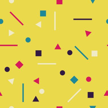 kaotik geometrik şekiller