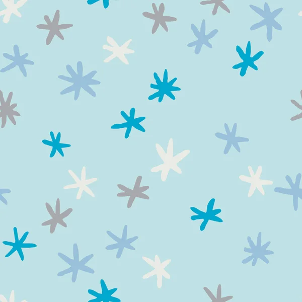 Cute winter snowflakes — Stock Vector