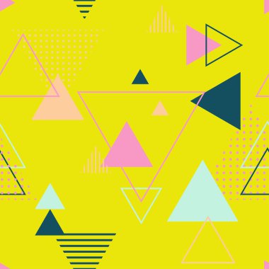 üçgenler desen tasarım