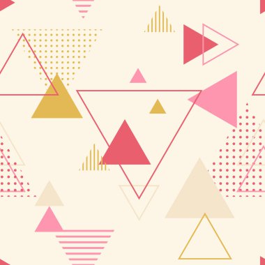 üçgenler desen tasarım