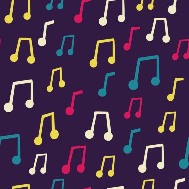  renkli müzik notlar