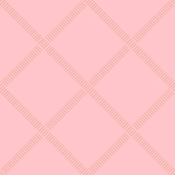 市松模様の線で簡単なパターン — ストックベクタ