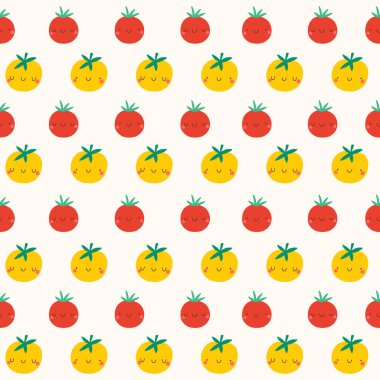 Kırmızı domates ve sarı domates