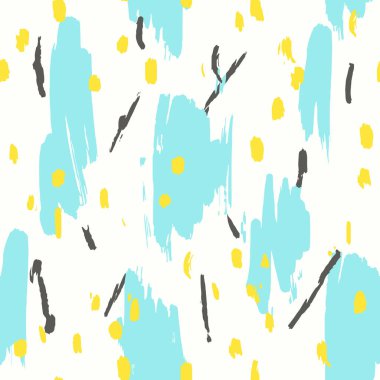  Desen fırça darbeleriyle