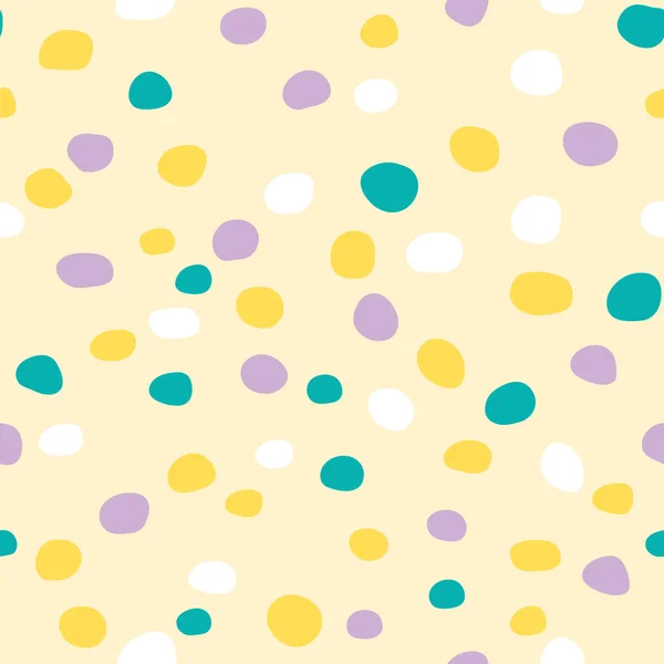 Polka dot textuur. — Stockvector