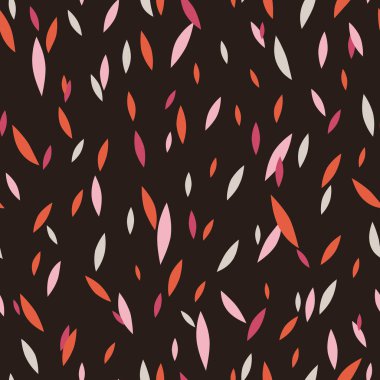 Soyut yaprakları ile çok renkli doku