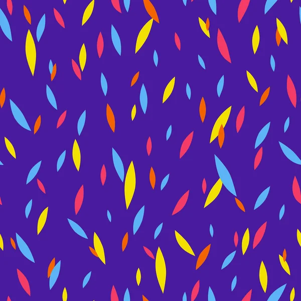 Texture multicolore aux feuilles abstraites — Image vectorielle